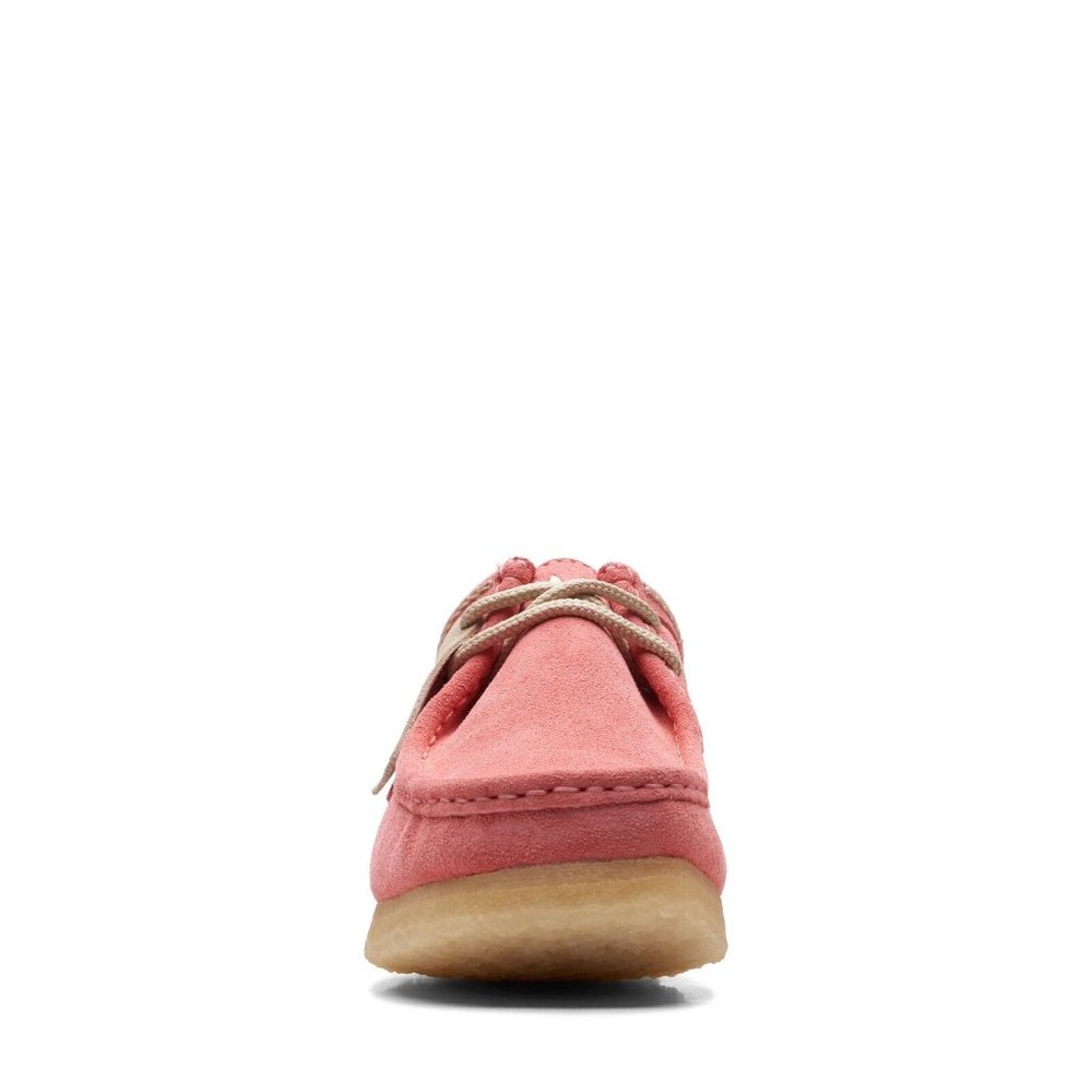 Clarks Wallabee pink embroidery - Picture 6 of 8
